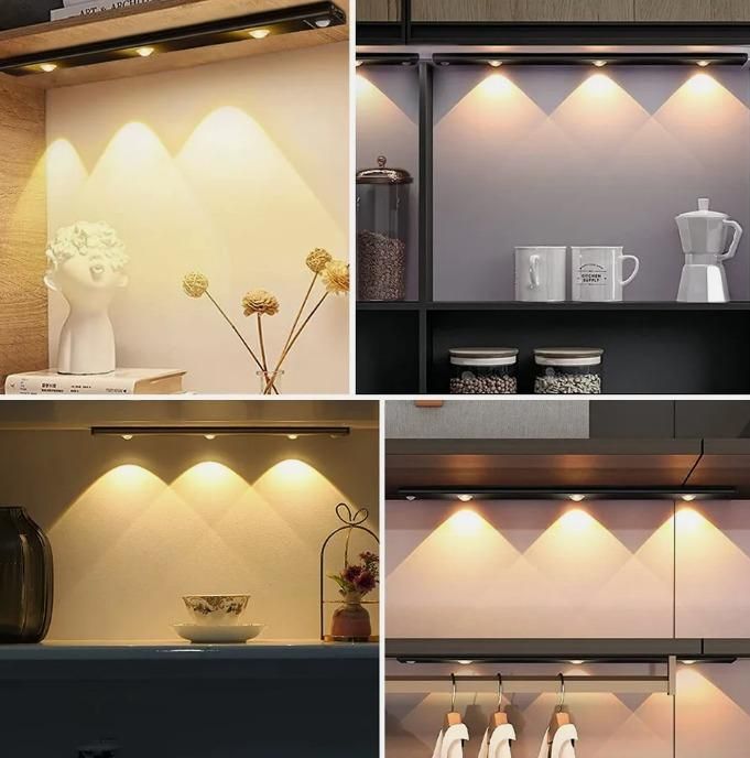 Sensor LED Motion Cabinet Light with USB Rechargeable Battery