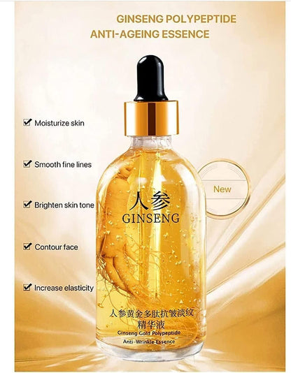 Get 3 Bottles of Ginseng Gold Anti-Ageing Serum (100ml each) for flawless, youthful skin—Order Now Before Stock Runs Out