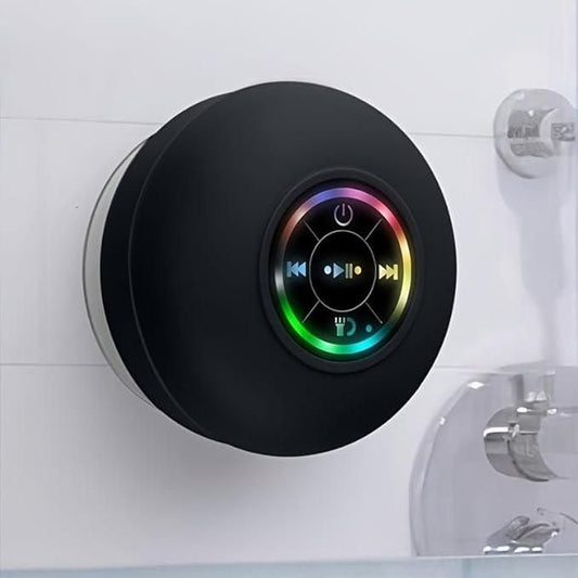 Bluetooth Speaker with Shower Party LED Lights – Waterproof & Wireles